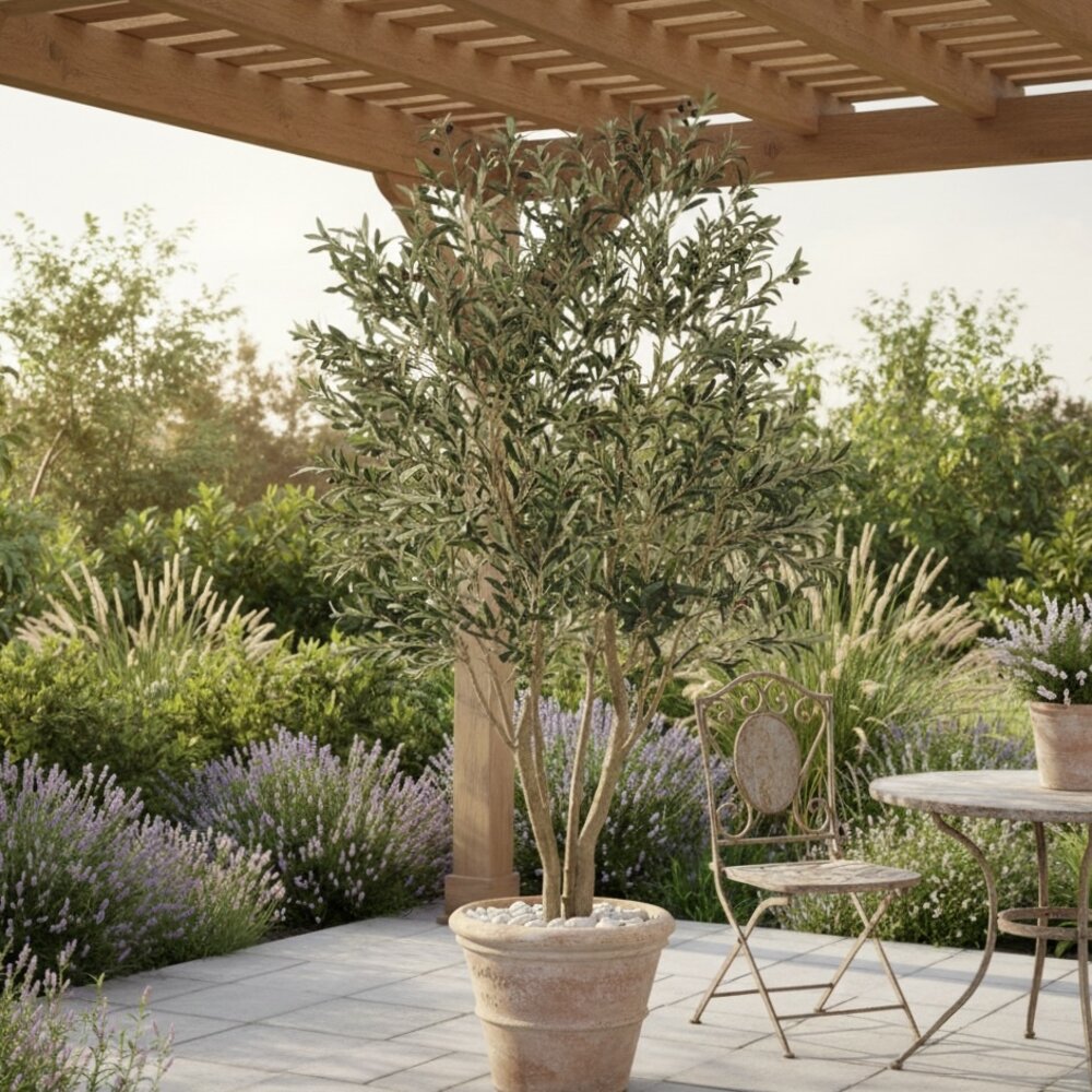 AVH-Collectie Kunst olijfboom robuust H250 cm