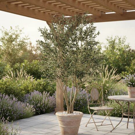 AVH-Collectie Kunst olijfboom robuust H250 cm