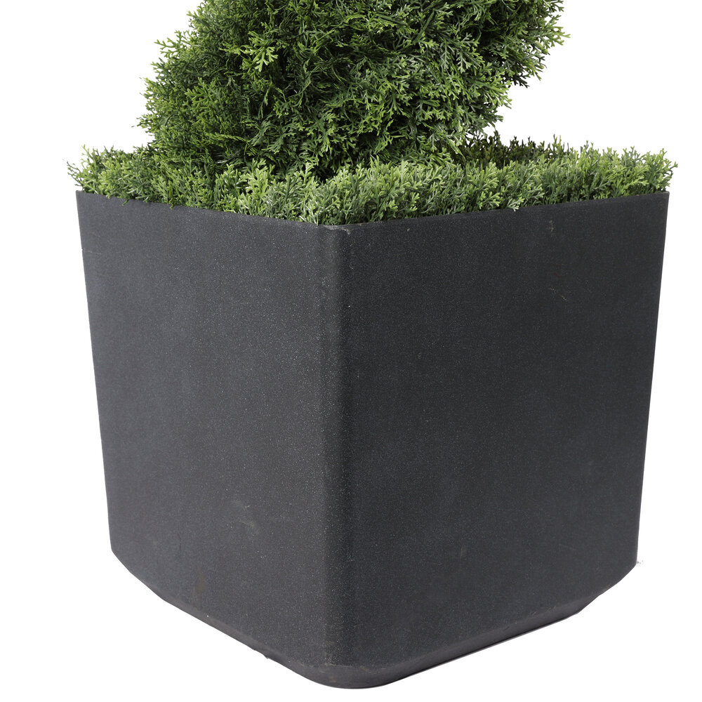 AVH-Collectie Kunstboom conifeer spiraal outdoor 180 cm hoog met pot