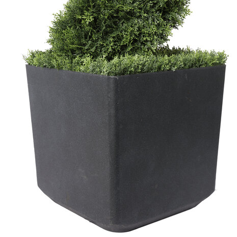 AVH-Collectie Kunstboom conifeer spiraal outdoor 180 cm hoog met pot