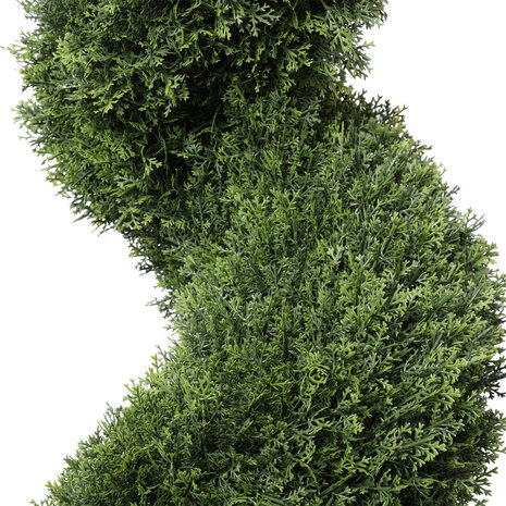 AVH-Collectie Kunstboom conifeer spiraal outdoor 180 cm hoog met pot