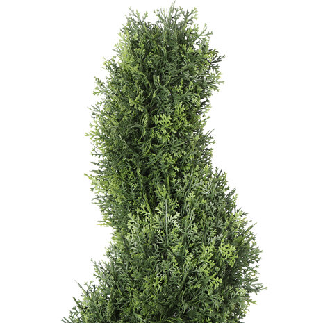 AVH-Collectie Kunstboom conifeer spiraal outdoor 180 cm hoog met pot