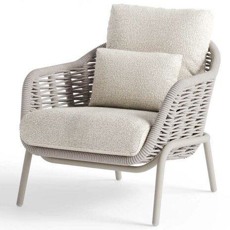 SUNS Casto stoel bank loungeset 5 delig rope latte SUNS SUNS Casto stoel bank loungeset 5 delig rope latte SUNS