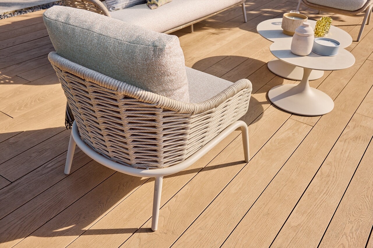 SUNS Casto stoel bank loungeset 3 delig rope latte SUNS SUNS Casto stoel bank loungeset 3 delig rope latte SUNS