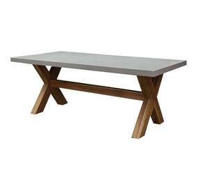 AVH-Collectie Showroommodel Norwich dining tuintafel betonlook 200x100xH77 cm AVH-Collectie Showroommodel Norwich dining tuintafel betonlook 200x100xH77 cm