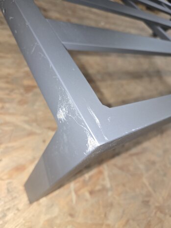 AVH-Collectie Showroommodel Montenegro hoek loungeset 4 delig antraciet aluminium