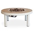 Happy Cocooning Riviera vuurtafel 80 cm rond oyster beige