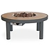 Happy Cocooning Riviera vuurtafel 80 cm rond antraciet Happy Cocooning Riviera vuurtafel 80 cm rond antraciet