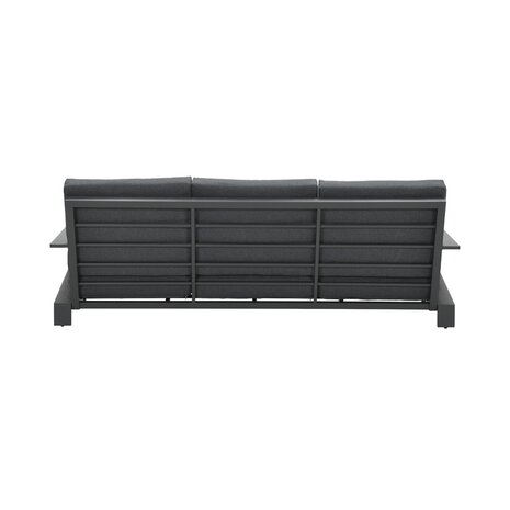 Showroommodel Garden Impressions Lincoln 3-zitsbank aluminium antraciet
