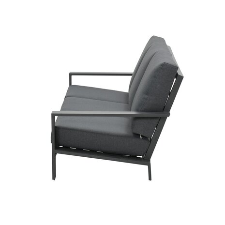 Showroommodel Garden Impressions Lincoln 3-zitsbank aluminium antraciet