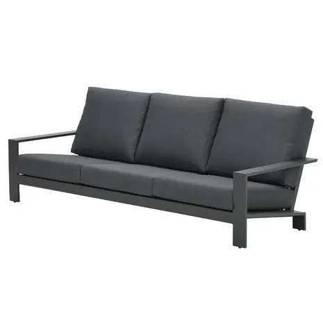 Showroommodel Garden Impressions Lincoln 3-zitsbank aluminium antraciet