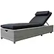 AVH-Collectie Showroommodel Thermen ligbed 189x65xH31 cm  wit grijs