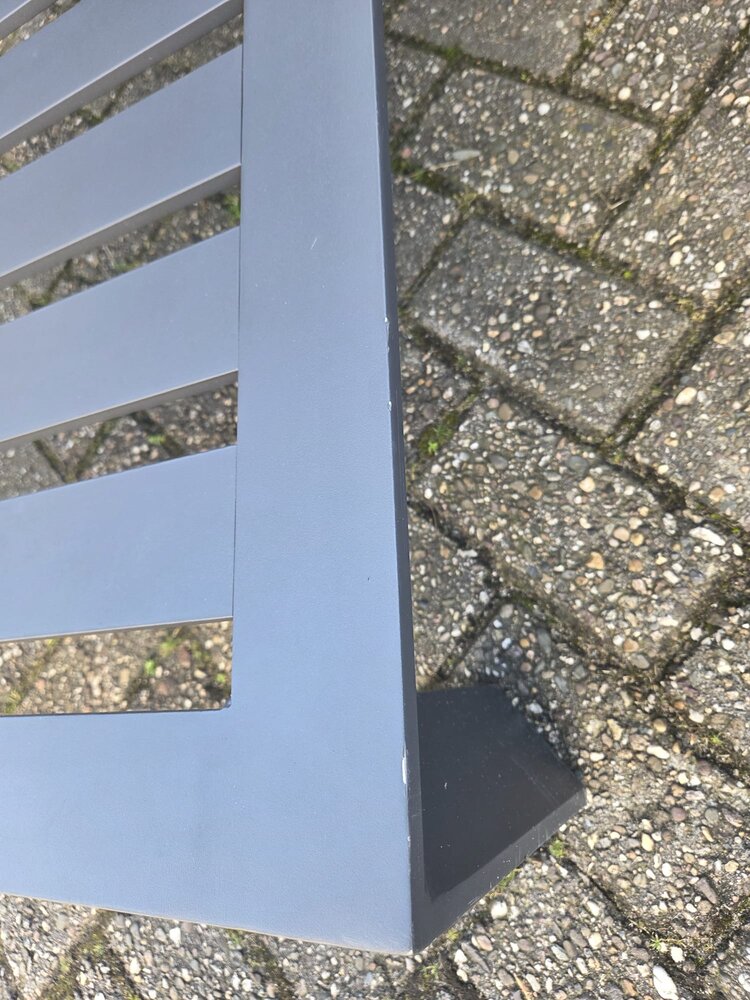 AVH-Collectie Showroommodel 2 x Salvi ligbed aluminium antraciet