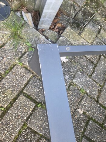 AVH-Collectie Showroommodel 2 x Salvi ligbed aluminium antraciet