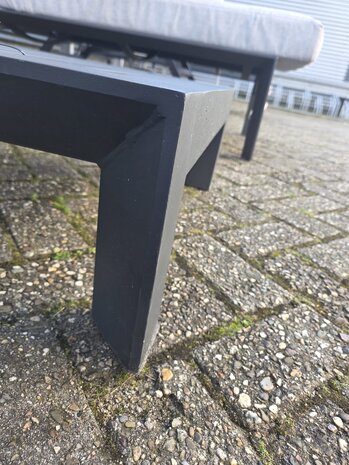 AVH-Collectie Showroommodel 2 x Salvi ligbed aluminium antraciet