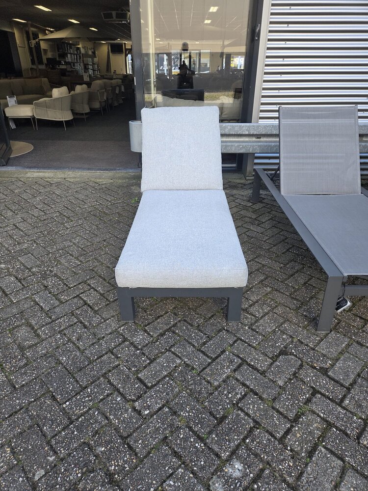 AVH-Collectie Showroommodel 2 x Salvi ligbed aluminium antraciet