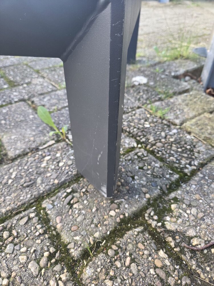 AVH-Collectie Showroommodel 2 x Salvi ligbed aluminium antraciet