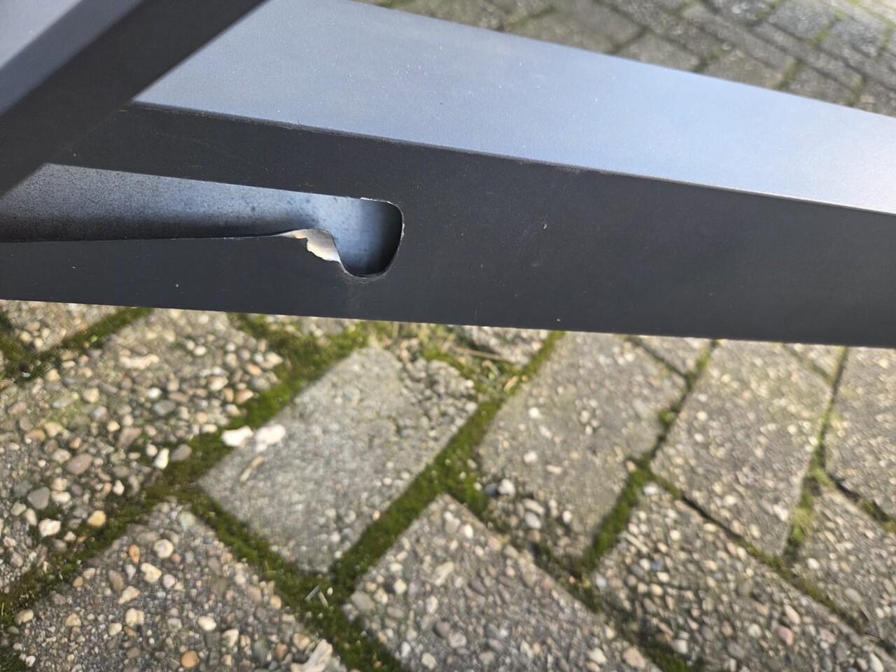 AVH-Collectie Showroommodel 2 x Salvi ligbed aluminium antraciet