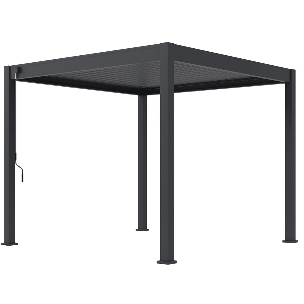 AVH-Collectie Venus Comfort overkapping - 300x300 cm - antraciet AVH-Collectie Venus Comfort overkapping - 300x300 cm - antraciet