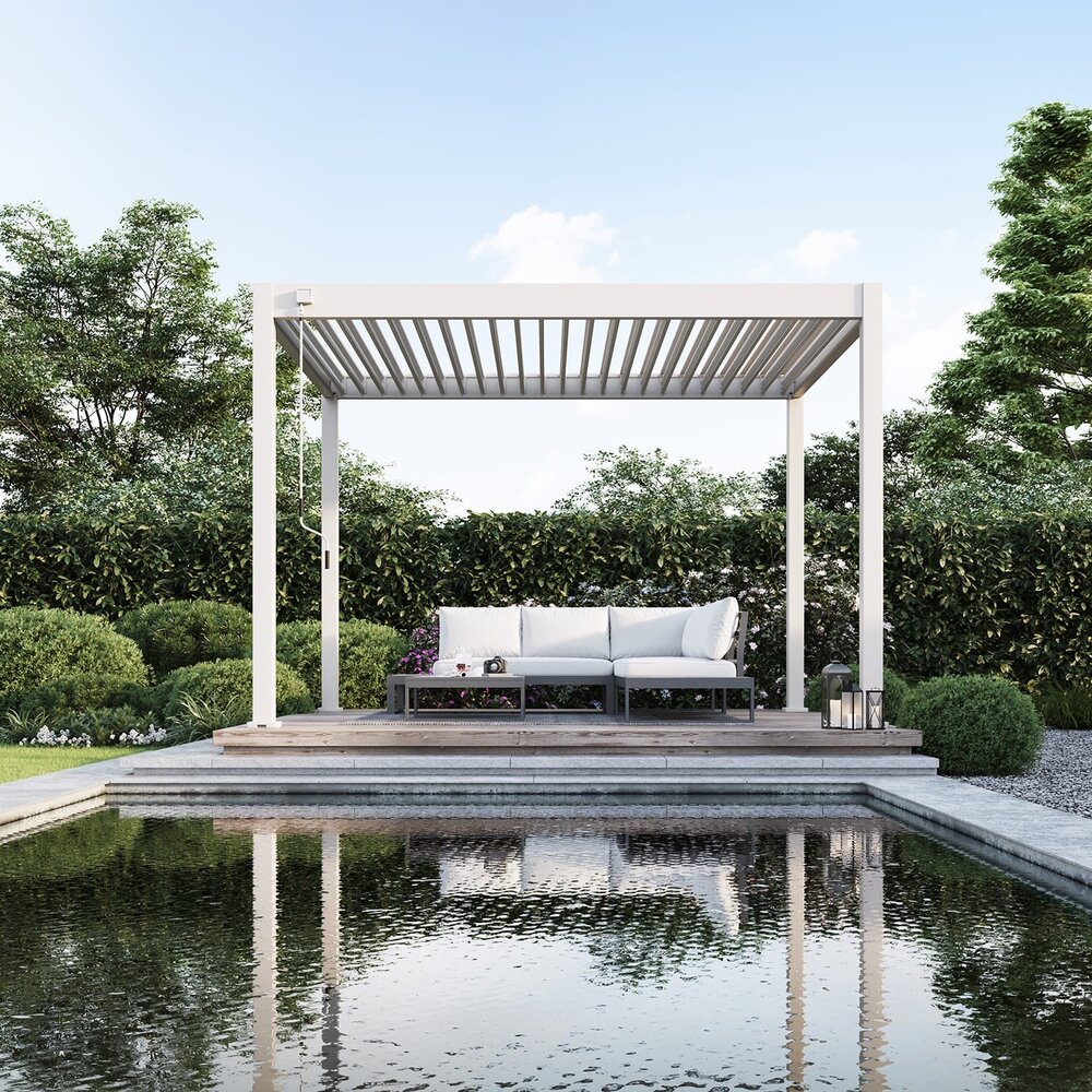 AVH-Collectie Venus Comfort overkapping - 300x360 cm - camel sand AVH-Collectie Venus Comfort overkapping - 300x360 cm - camel sand