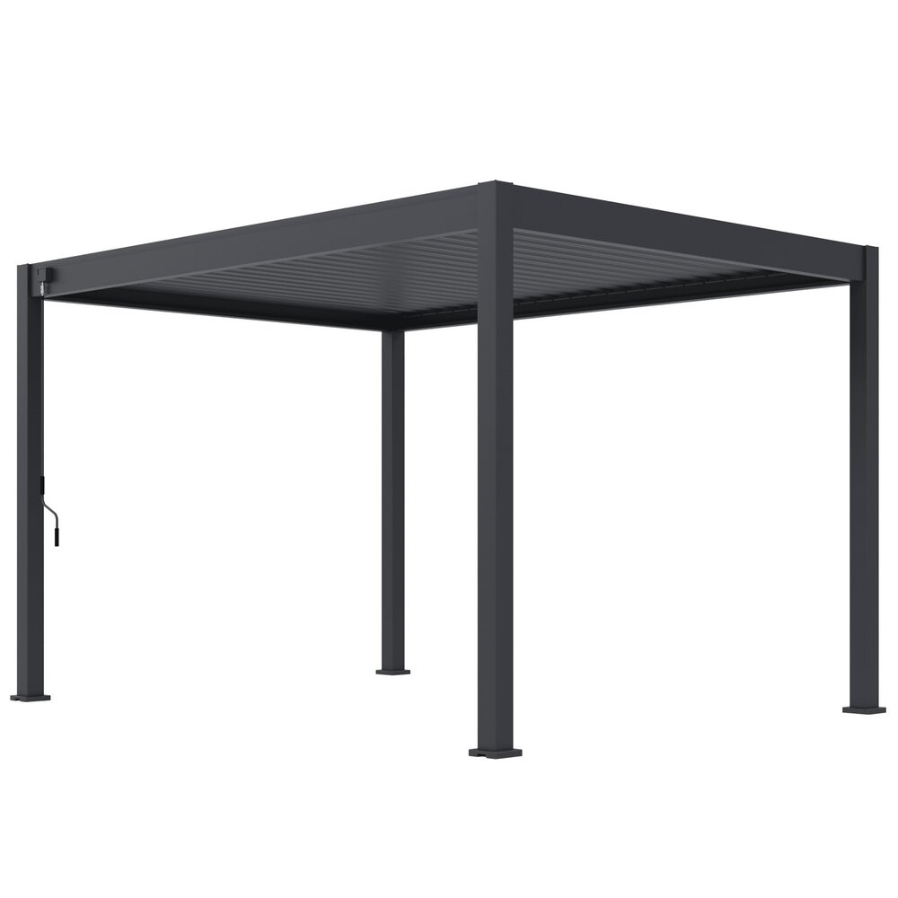 AVH-Collectie Venus Comfort overkapping - 300x360 cm - antraciet