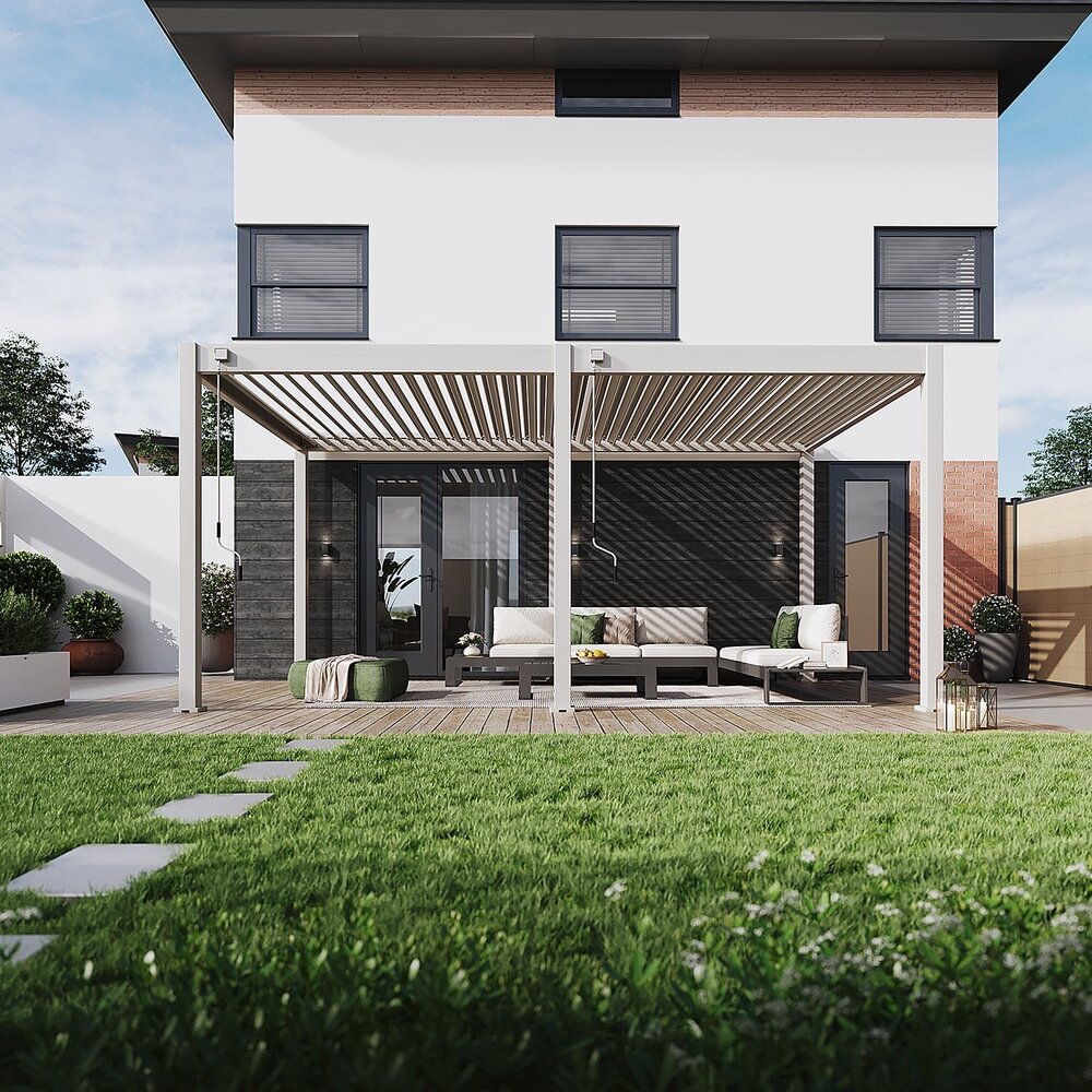 AVH-Collectie Venus Comfort overkapping - 300x530 cm - camel sand