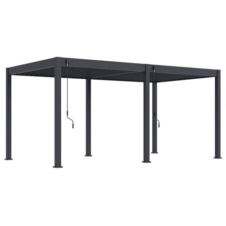 AVH-Collectie Venus Comfort overkapping - 300x530 cm - antraciet AVH-Collectie Venus Comfort overkapping - 300x530 cm - antraciet