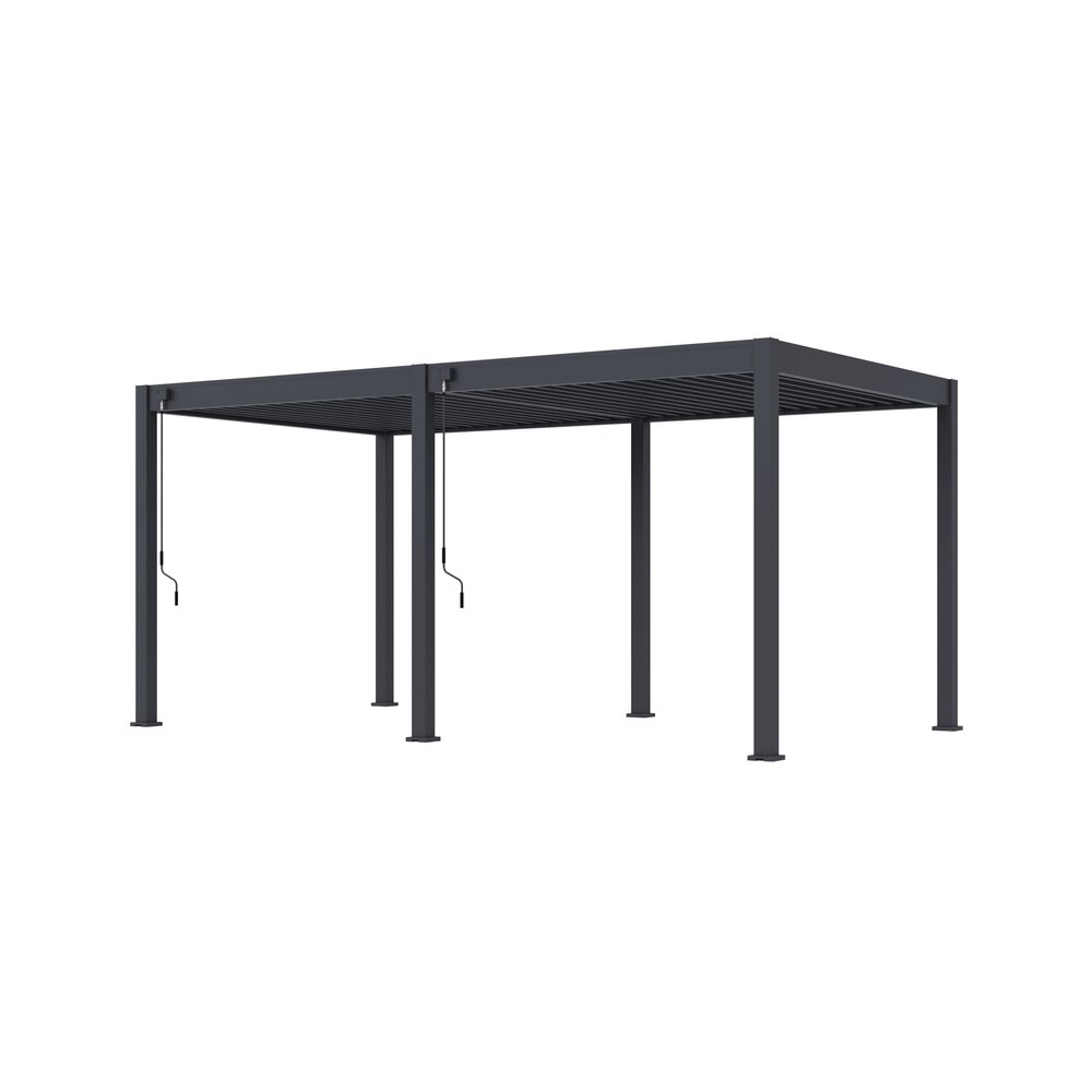 AVH-Collectie Venus Comfort overkapping - 300x530 cm - antraciet AVH-Collectie Venus Comfort overkapping - 300x530 cm - antraciet