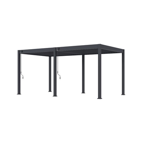 AVH-Collectie Venus Comfort overkapping - 300x530 cm - antraciet AVH-Collectie Venus Comfort overkapping - 300x530 cm - antraciet