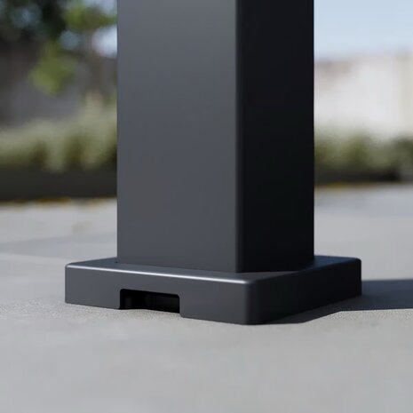 AVH-Collectie Venus Comfort overkapping - 300x530 cm - antraciet AVH-Collectie Venus Comfort overkapping - 300x530 cm - antraciet