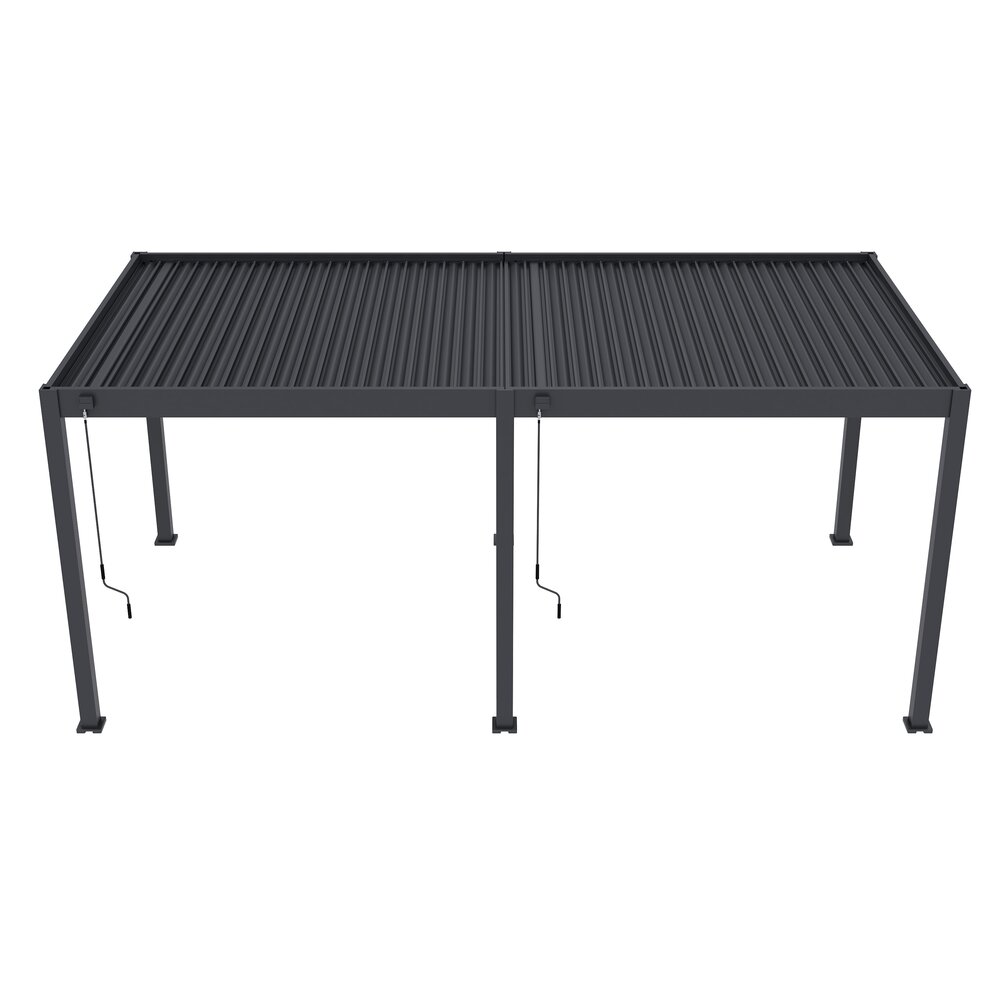 AVH-Collectie Venus Comfort overkapping - 300x600 cm - antraciet