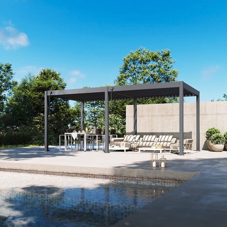 AVH-Collectie Venus Comfort overkapping - 300x600 cm - antraciet