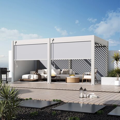 AVH-Collectie Venus windscherm - 300 cm - camel sand AVH-Collectie Venus windscherm - 300 cm - camel sand