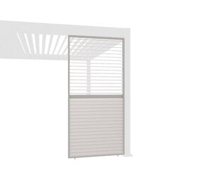 AVH-Collectie Venus verstelbare Lamellen zijpaneel 113 cm camel sand