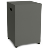 Happy Cocooning Happy Cocooning Enclosure gasfles cover vierkant 40x40xH55 cm Smokey Anthracite