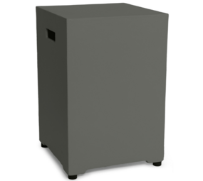 Happy Cocooning Happy Cocooning Enclosure gasfles cover vierkant 40x40xH55 cm Smokey Anthracite