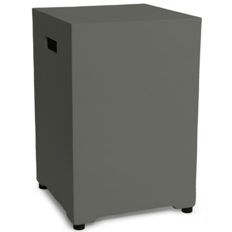 Happy Cocooning Happy Cocooning Enclosure gasfles cover vierkant 40x40xH55 cm Smokey Anthracite