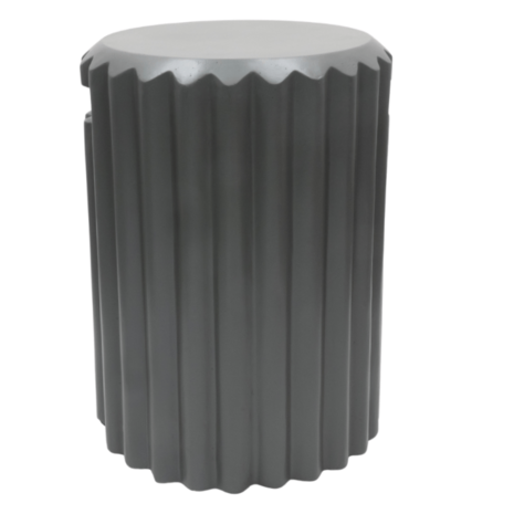 Happy Cocooning Happy Cocooning Enclosure Rib gasfles cover rond 41xH55 cm Smokey Anthracite