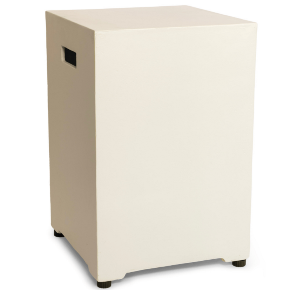 Happy Cocooning Happy Cocooning Enclosure gasfles cover vierkant 40x40xH55 cm Oyster Beige