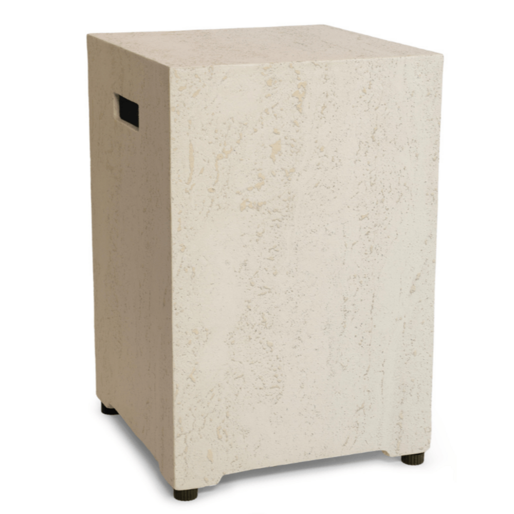 Happy Cocooning Happy Cocooning Enclosure gasfles cover vierkant 40x40xH55 cm travertine