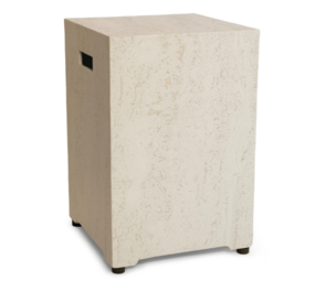 Happy Cocooning Happy Cocooning Enclosure gasfles cover vierkant 40x40xH55 cm travertine