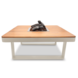 Happy Cocooning Happy Cocooning Horizon vuurtafel vierkant 95x95xH35 cm Oyster Beige