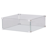 Happy Cocooning Happy Cocooning vierkante glasombouw 56x56xH15 cm