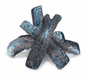 Happy Cocooning Happy Cocooning keramische houtblokken 4 stuks