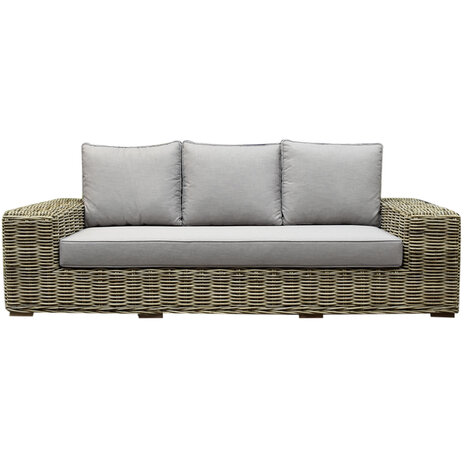 AVH-Collectie Otava 3-zitsbank naturel rotan - southend