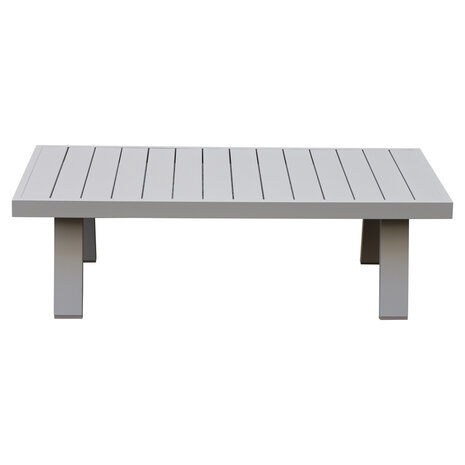 AVH-Collectie Lola lounge tuintafel 121x60xH39 cm aluminium latte