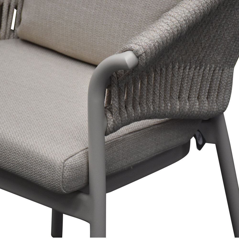 SUNS Suns Santorini dining tuinstoel rope camel sand