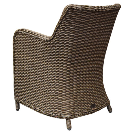AVH-Collectie Bilbao dining tuinstoel bruin wicker