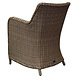 AVH-Collectie Bilbao dining tuinstoel bruin wicker