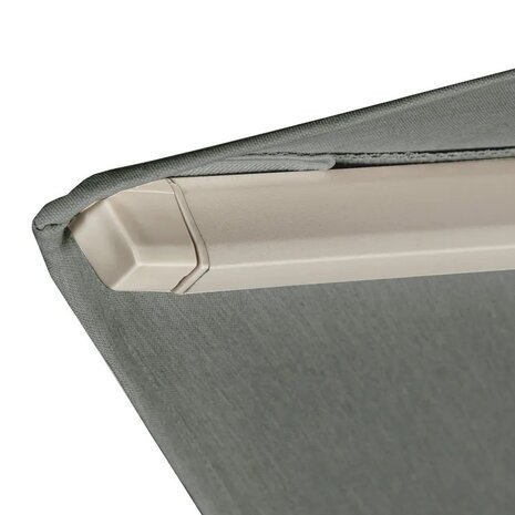 Platinum Riva parasol 300 cm rond sandstone olijf met kniksysteem